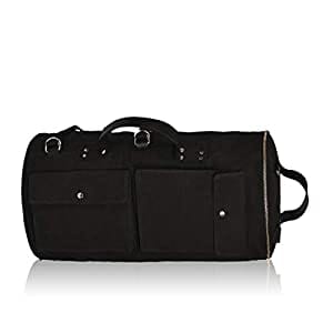 VINTAGE DUFFEL BAG - BLACK - Golden Riders