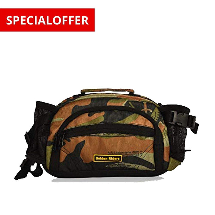 Waist Pouch - Camouflage - Golden Riders