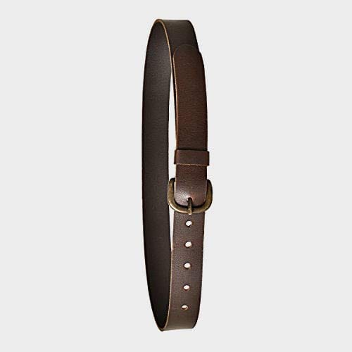 BELT - SINGLE PIN - D-BROWN