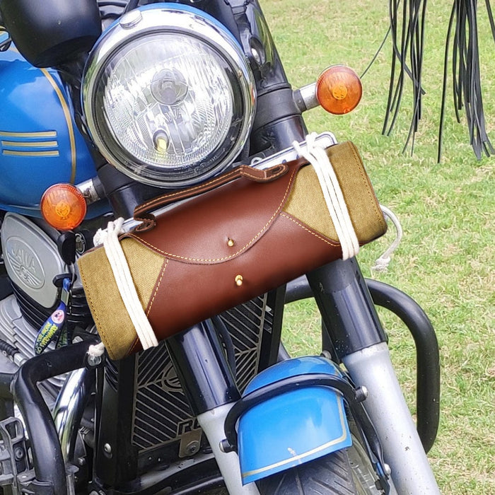 TOOL KIT WRAP DARK BROWN - Golden Riders