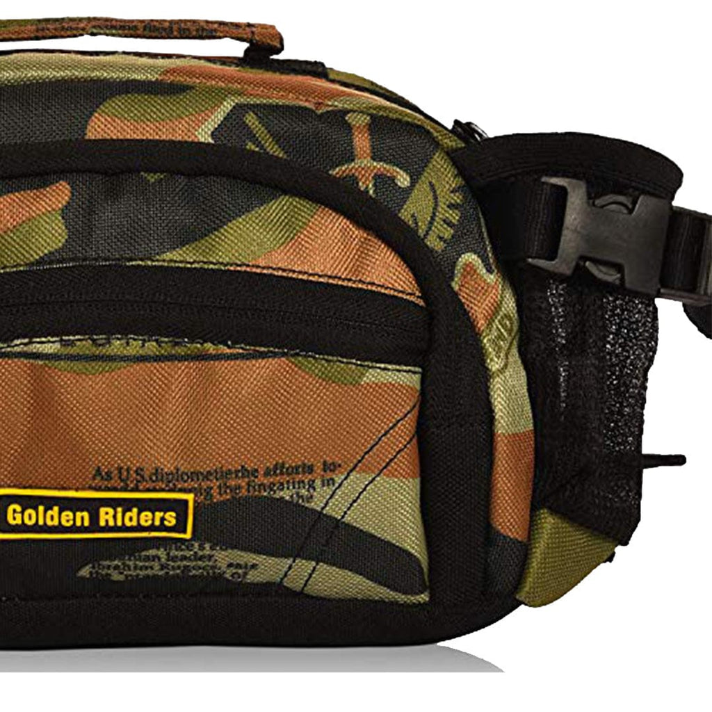 Waist Pouch - Camouflage - Golden Riders