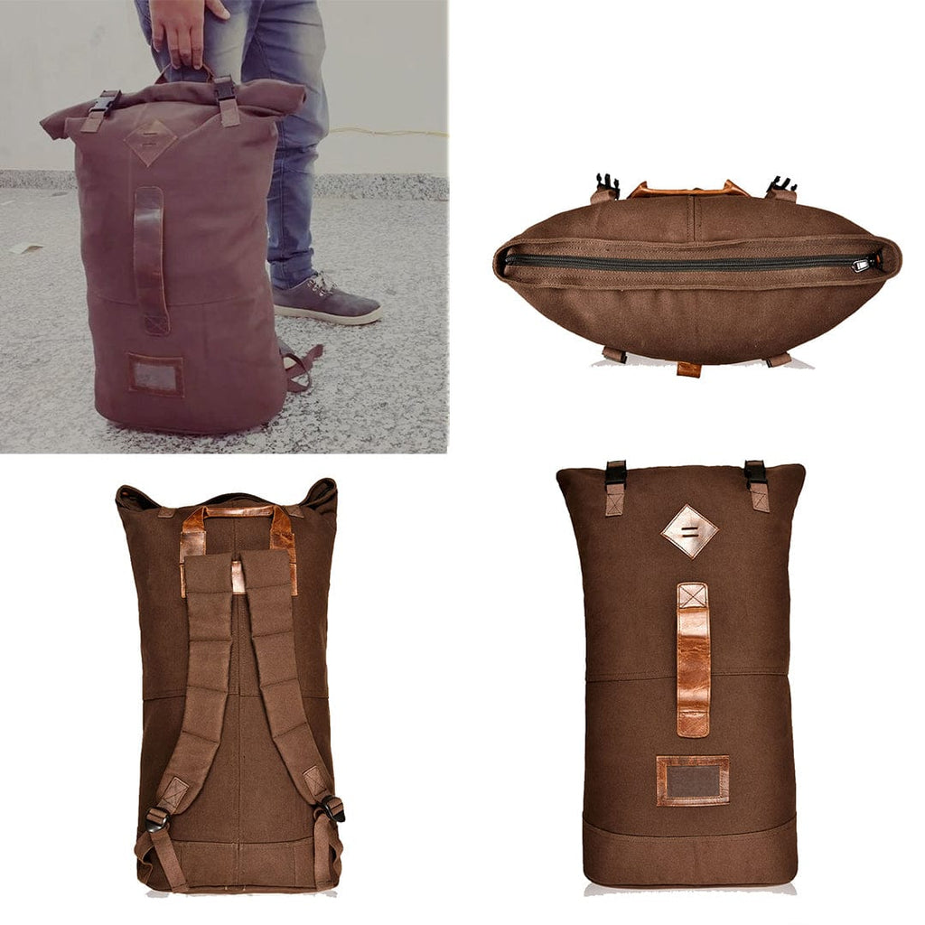 ROLL TOP DUFFEL BAG - Golden Riders