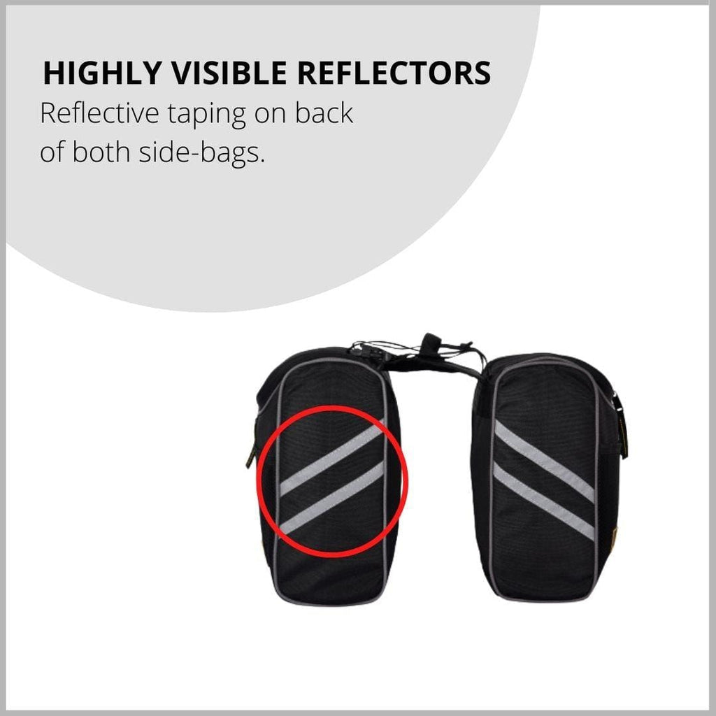 Excision 'Sliced' Logo Reflective Oakley Backpack (Black)