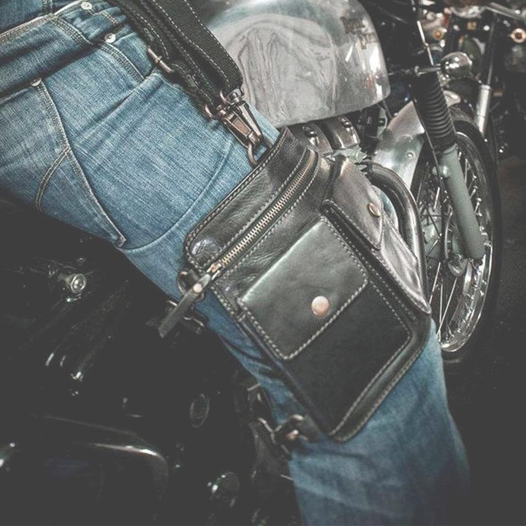 Harley-Davidson® Side Slinger 2-IN-1 Shoulder Bag / Leg Holster - Black  98223 - Wisconsin Harley-Davidson